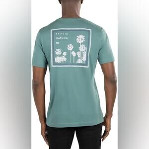 TravisMathew Travis Mens Bonus Round Tshirt w full graphic back NWT XL